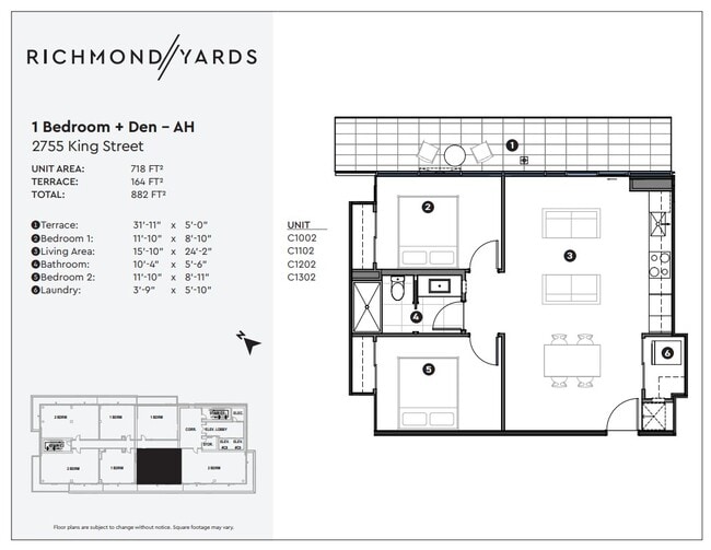 2755 King St - 2 Bedroom - AH - Richmond Yards