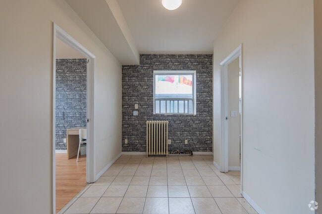 2BR, 1BA - 600SF - Living Room - 2938 Danforth Ave