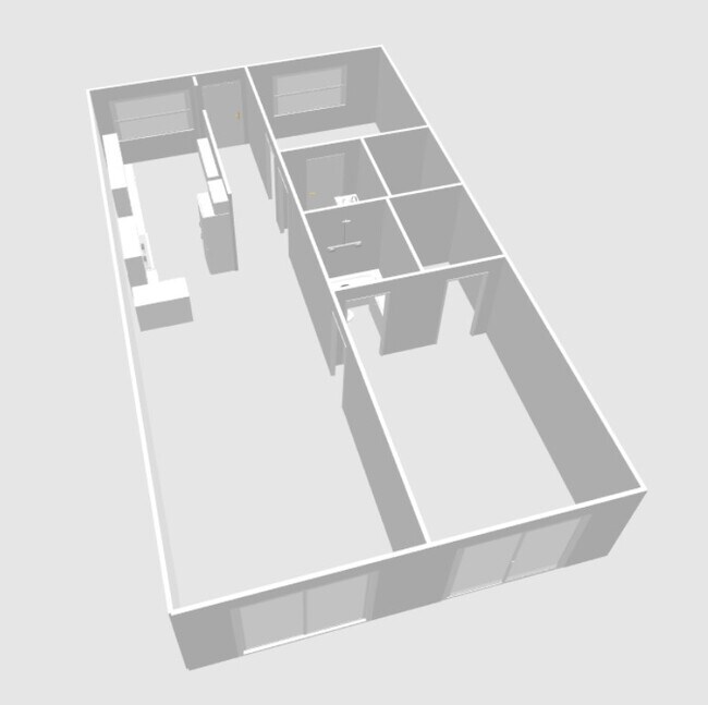 Plano de planta 3D - 2310 Elm Ct