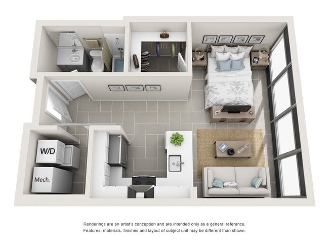 Interior Photo - Icon Norfolk Apartments