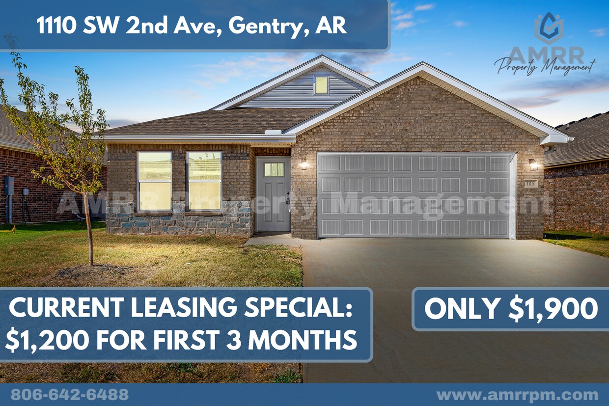 Foto principal - NEW 4 Bedroom Home In Highfill, Arkansas, ...