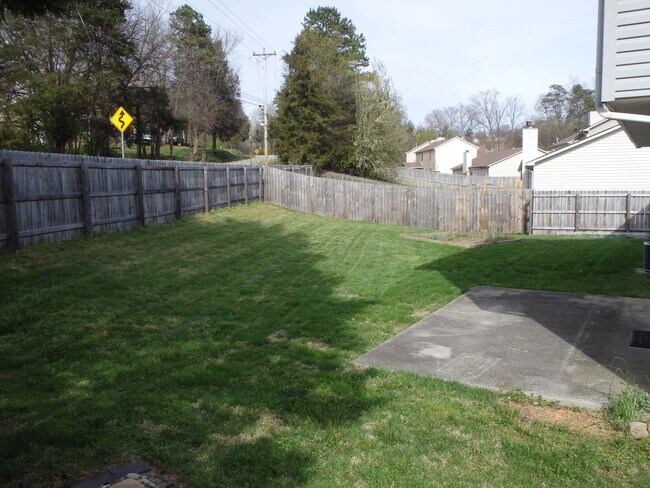 Fenced Yard - 1448 Randall Park Dr
