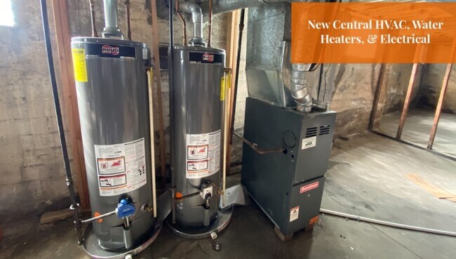 Nuevo HVAC centralizado, calentadores de agua & eléctricos - 2610 Woodburn Ave