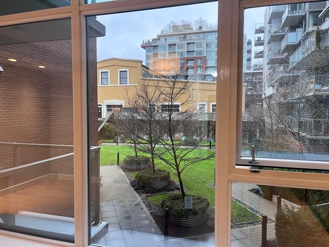 View of courtyard from unit (quiet) - 250 6th Av E