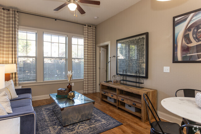 A1-2BR,2BA - 720 SF - Living Room - Silver Collection at The Park