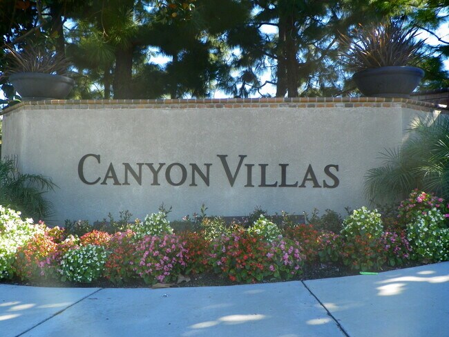 Canyon Villas community - 23412 Pacific Park Dr