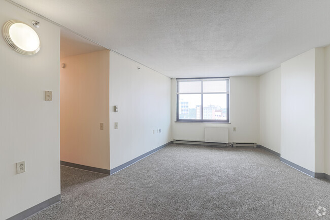 2 BR, 1 BA - Living Room - Luther Center Senior Apartments