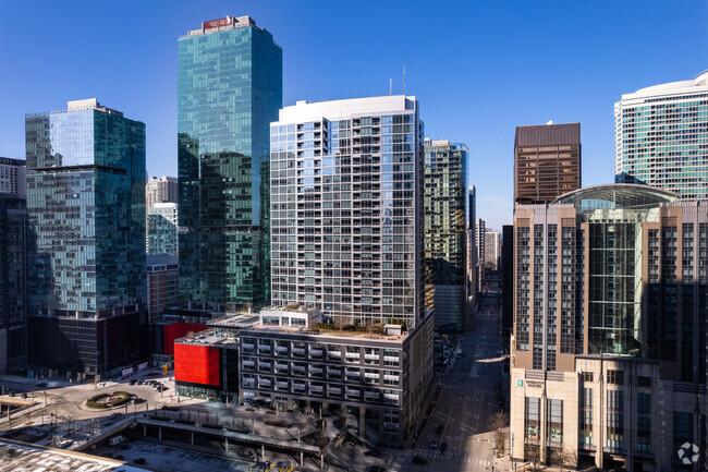 Aerial Photo - The Fairbanks at Cityfront Plaza