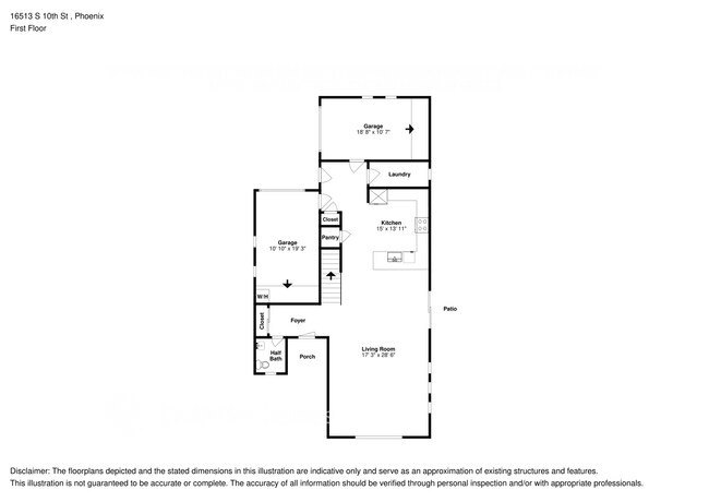 Foto del edificio - 16513 S 10th St