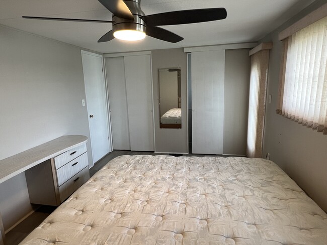 Master bedroom has three closets, 2 dressers and ensuite - 1628 Old Elm St