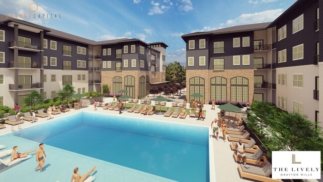 Rendering - Lively at Drayton Mills