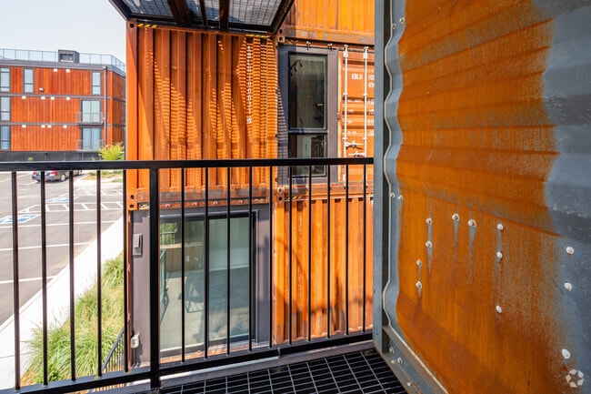Studio - 320SF - Balcony - The Byrum