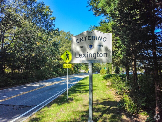 Lexington was incorporated in 1713.