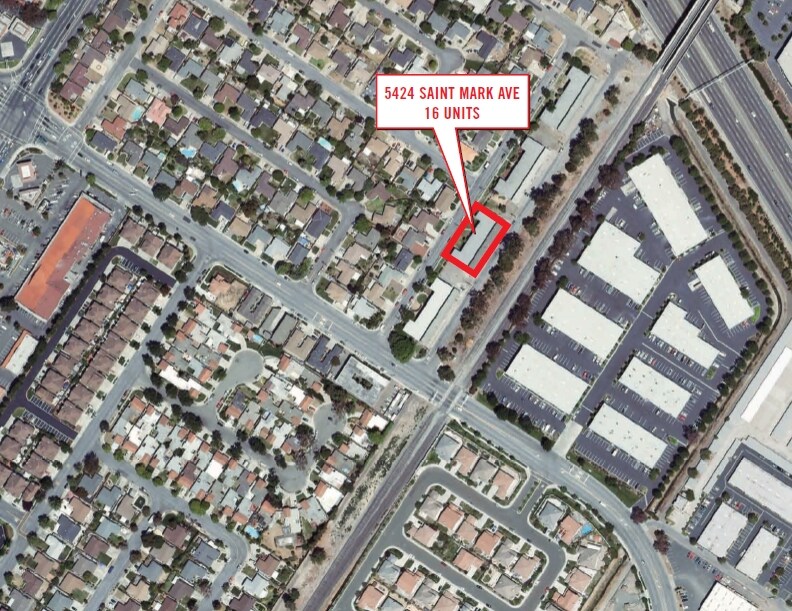 Aerial Photo - 5424 Saint Mark Ave