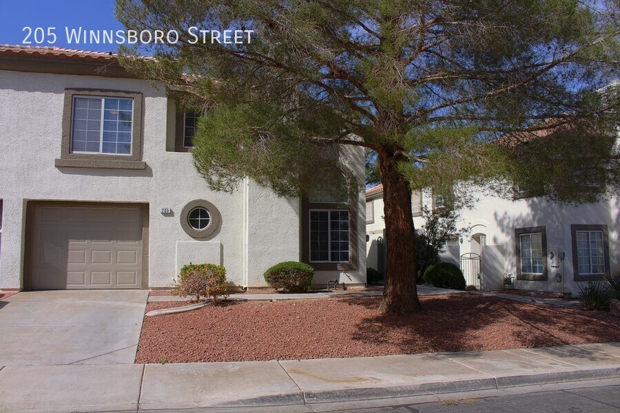 205 Winnsboro St, Henderson, NV 89074 Townhome Rentals in Henderson