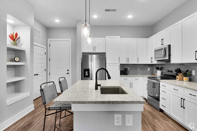 Picture of Peaceful, furnished 1BR, CHEF's KITCHEN, yard, DW, WD ... - craigslist