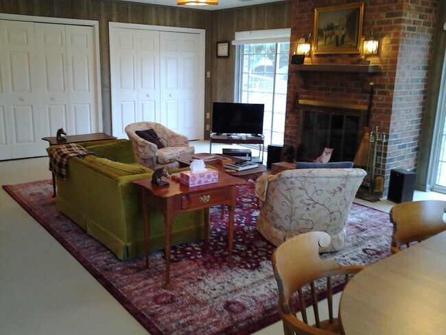 Great Room and fireplace - 616 Red Fox Rd