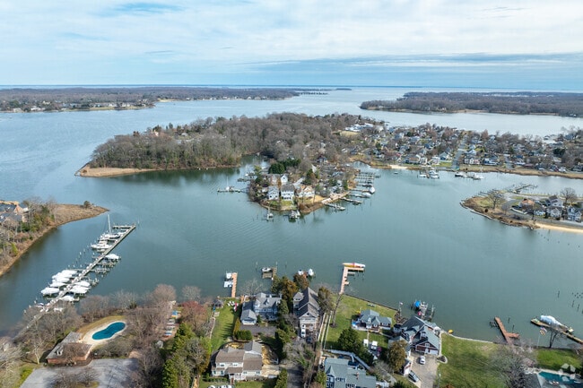 Edgewater is a beautiful town right on the water.