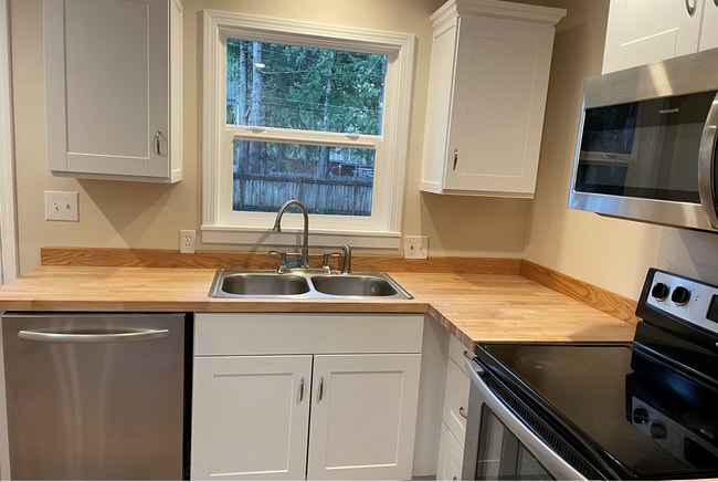 Kitchen with Window Looking Out to Backyard - 20220 E Peter Pl
