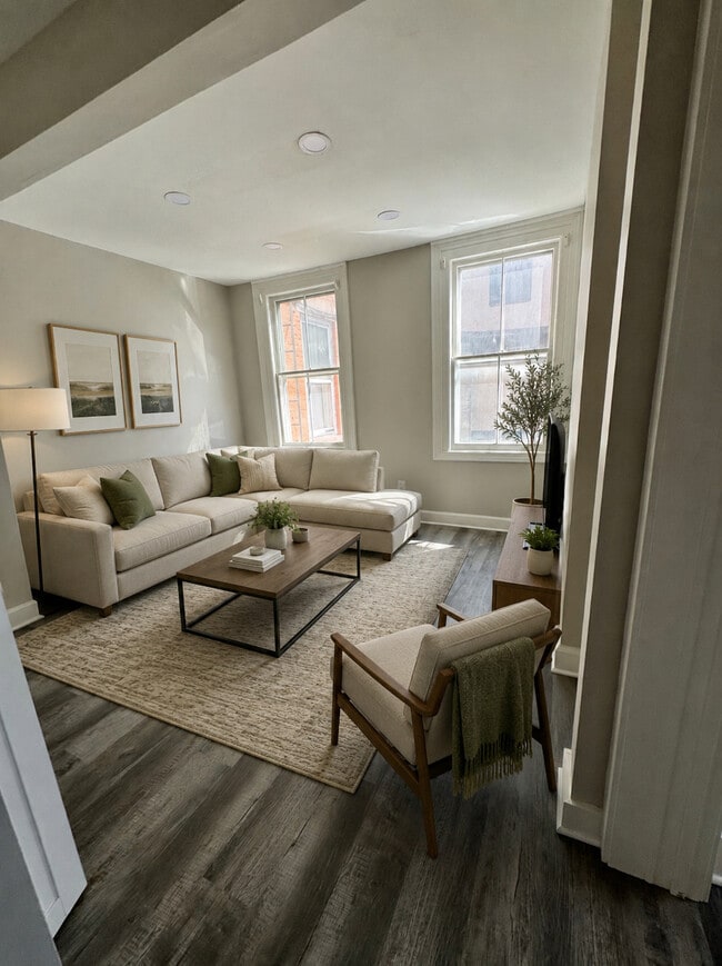 Furniture shown in photos is for staging and demonstration purposes only - 217 Alexander St