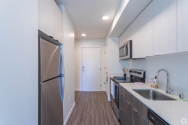 Studio Kitchen - Ori Stone Way Apartments