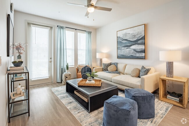 1BR, 1BA - 760SF - Livingroom - Madison Watergrass