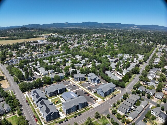 3D Exterior - Mountain View at Rivergreen Apartments