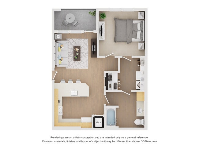 Floorplan - Blue Ridge Apartments