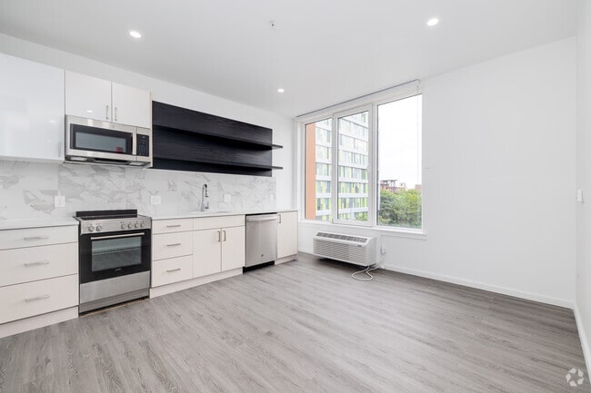 2BR, 2BA - 708SF - Kitchen/Living Room - Annex 1201