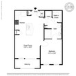 1 BED / 1 BATH