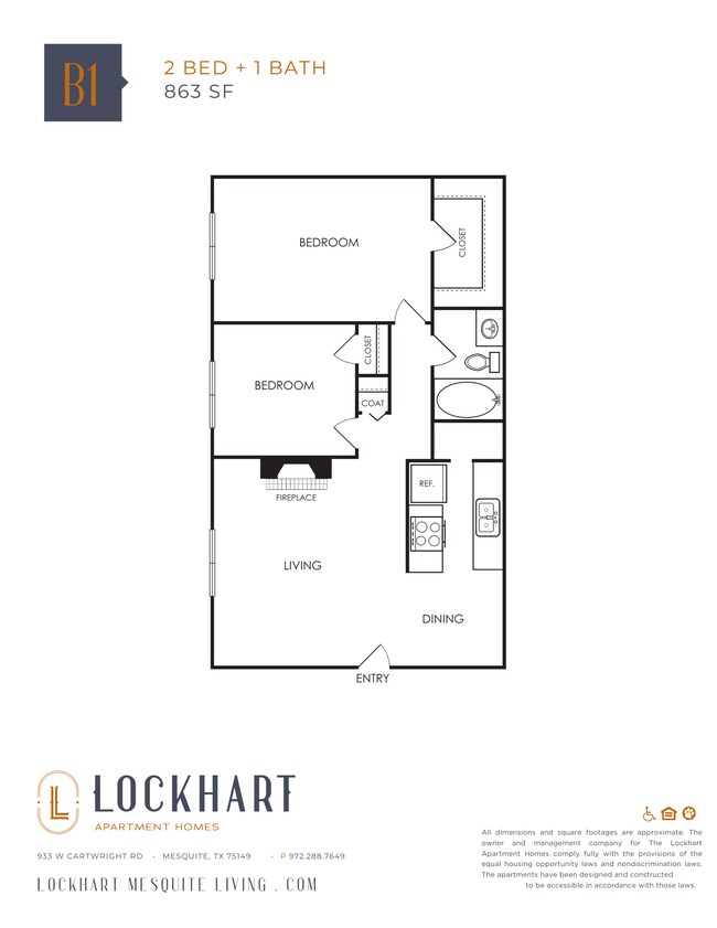 Foto del interior - Lockhart Apartment Homes