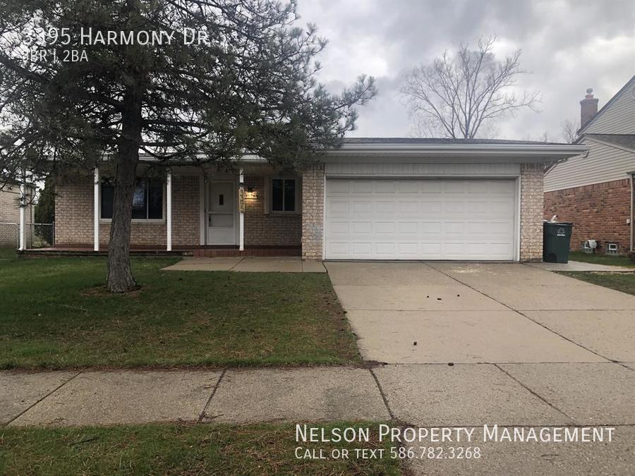 3395 Harmony Dr, Troy, MI 48083 House Rental in Troy, MI