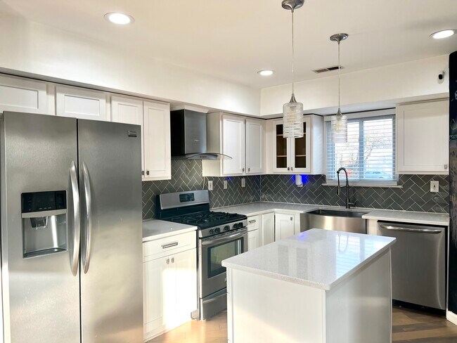 Newly remodeled kitchen with updated stainless steel appliances - 316 N Broad St