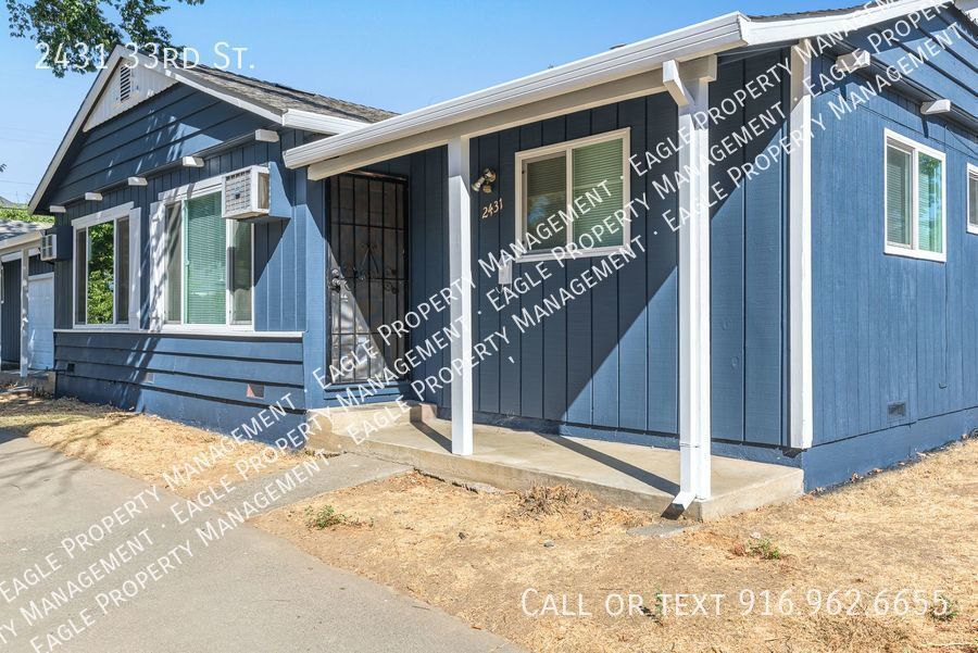 2431 33rd St, Sacramento, CA 95817 House Rental in Sacramento, CA