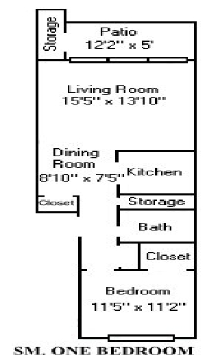 1HAB/1BA - Campus View Apartments