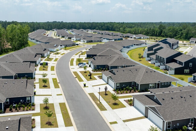 Aerial Photo - Arboretum at Brunswick Village
