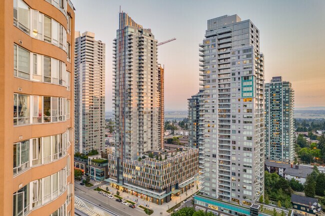 Photo aérienne - Sun Towers Metrotown