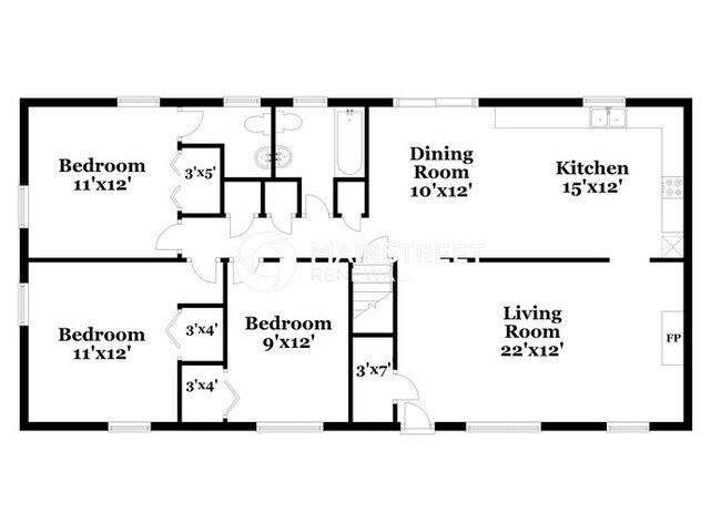 Foto del edificio - 3 Bedroom Pet-Friendly Home in Center Point, AL with Main Street Renewal