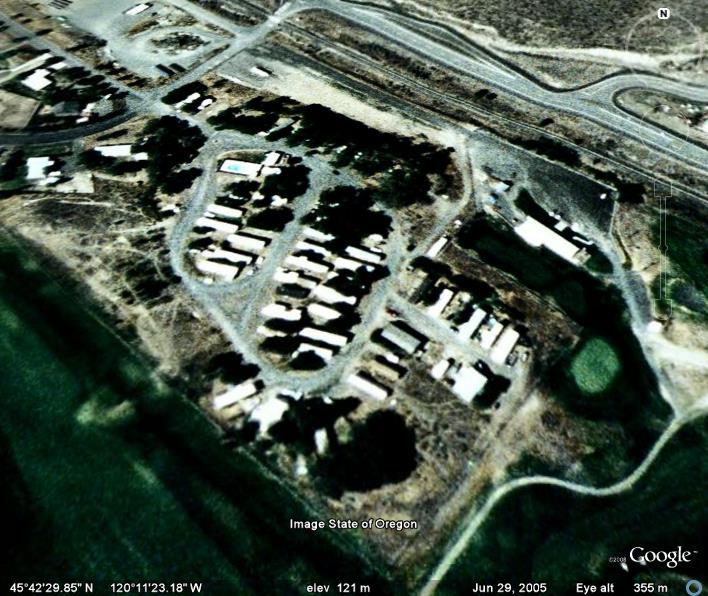 Aéreo - Columbia River Mobile Home Park