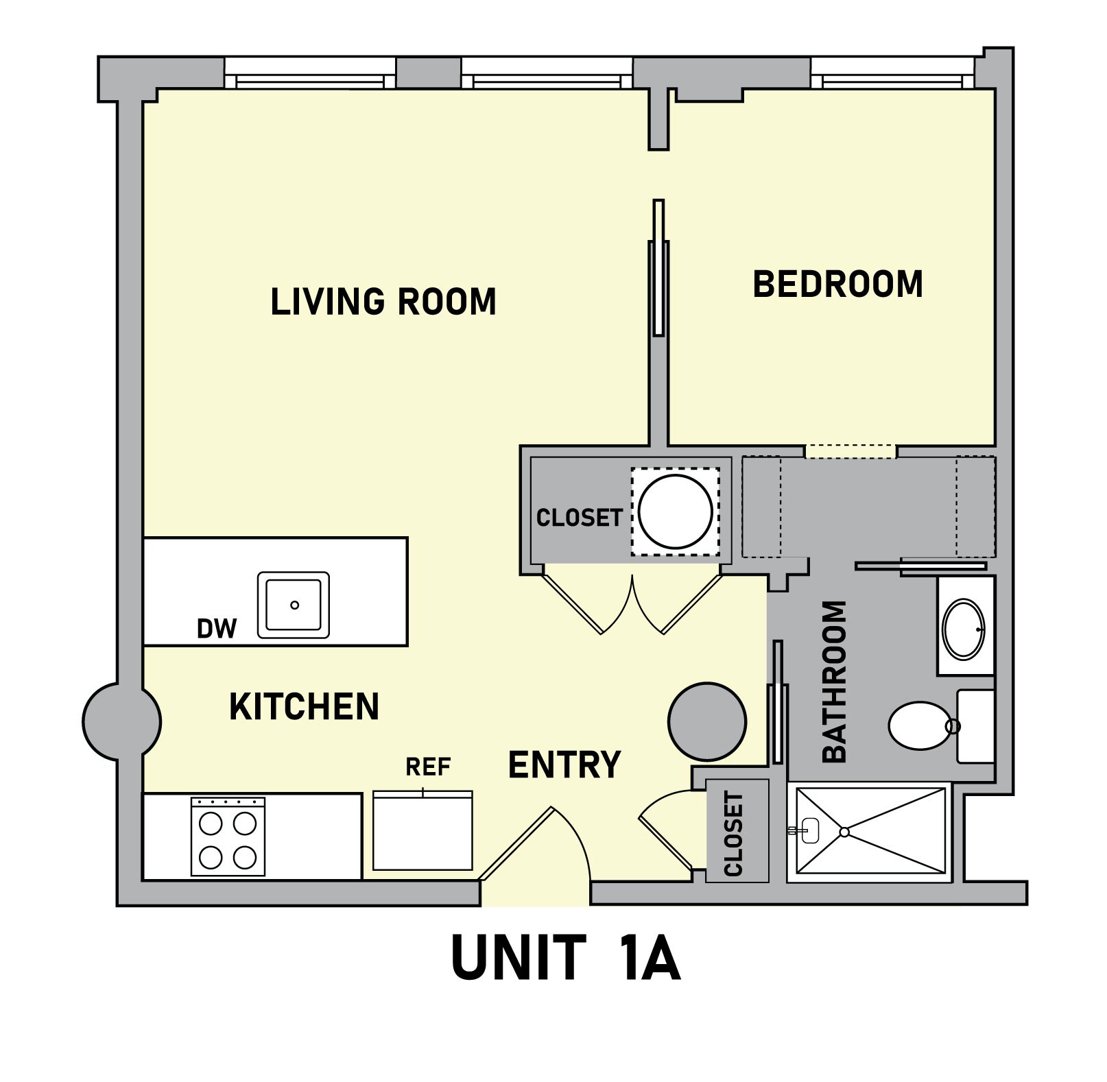 Life At Agora – 1 Bed 1 Bath A