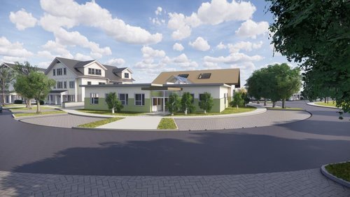 Learning Center Rendering - Oak Grove Apartments