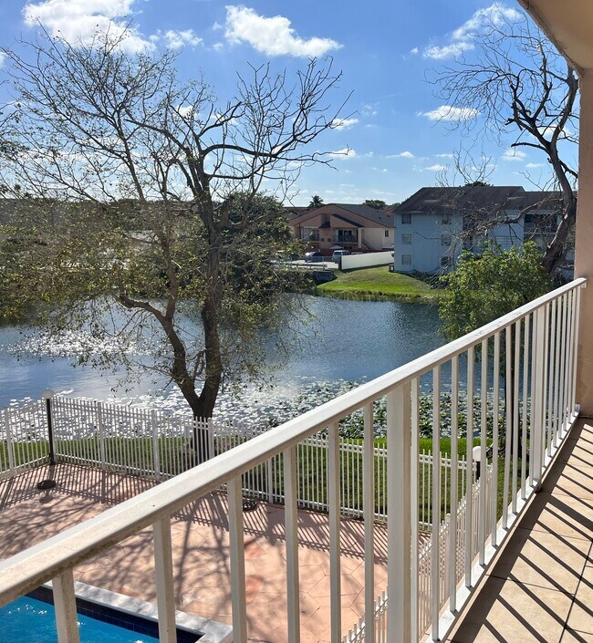 View from master bedroom - 8420 SW 154th Circle Ct