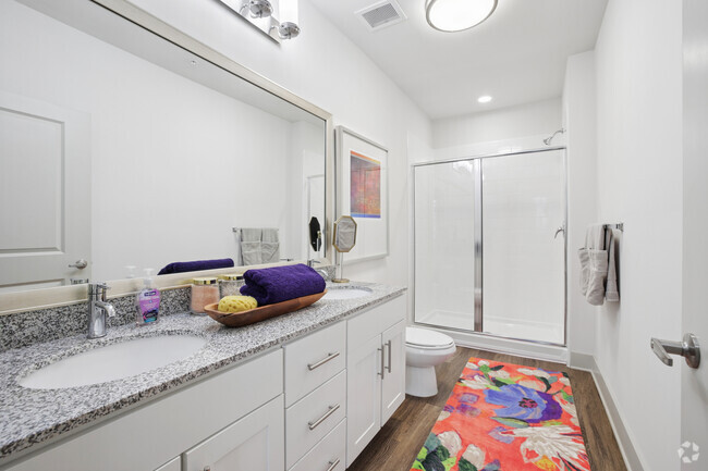 Aberdeen 2BR, 2BA - 1,306SF - Second Bathroom - Berewick Pointe Apartments