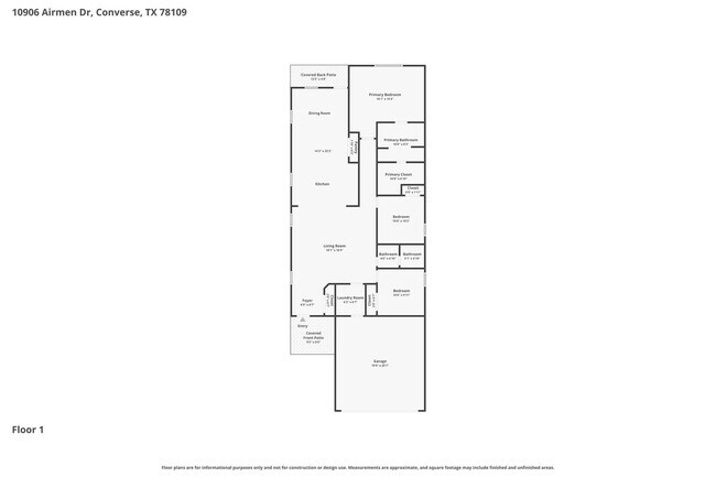 Foto del edificio - First time rental! 3 bedroom 2 bathroom- Less than 10 miles from Randolph AFB!