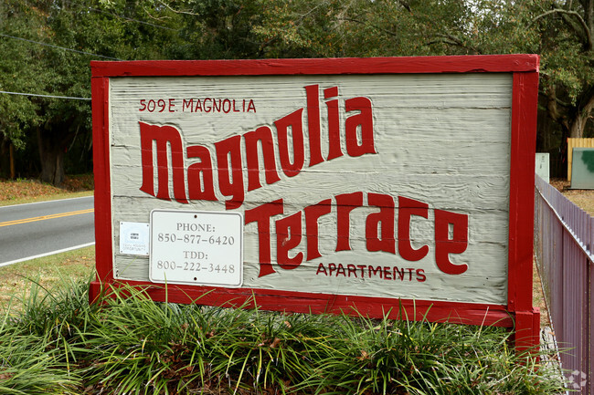 Signage - Magnolia Terrace Apartments