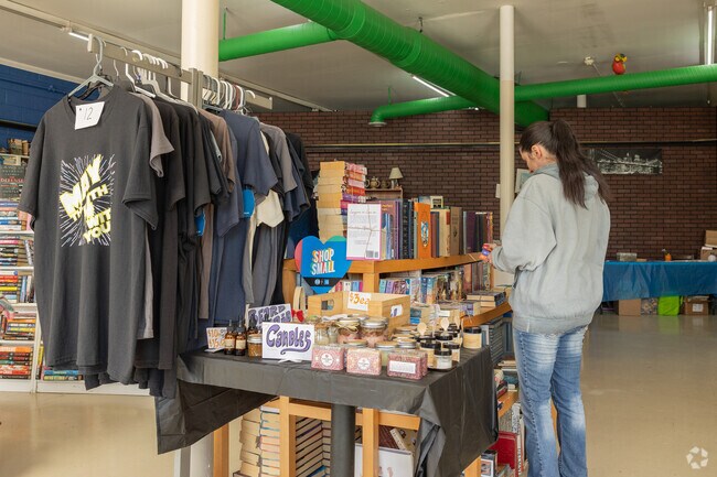Books on the Ave in Wayne has a variety of books, apparel, and gifts.