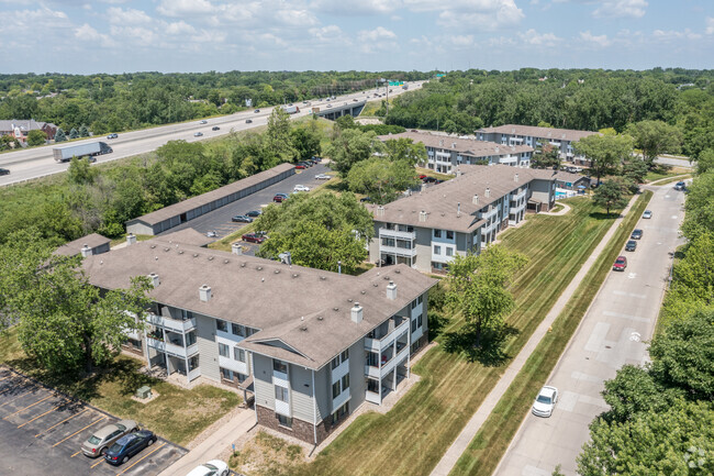 Aerial - Westwood Apartments