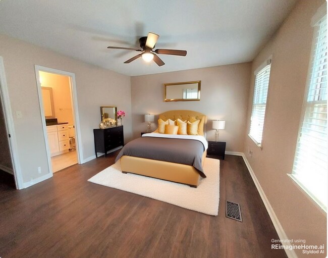 Dormitorio principal n.° 1 (preparado virtualmente) - 11531 Jade Ln SE