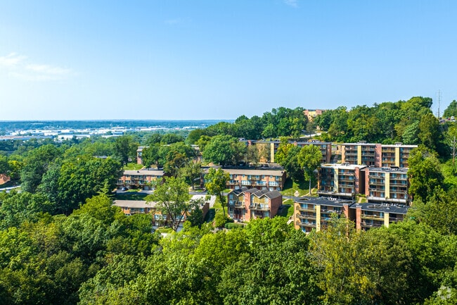 Aerial - Kirkwood Bluffs Apartments