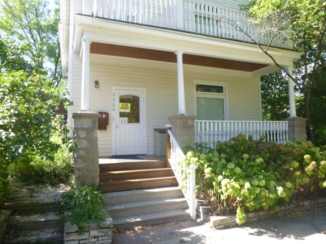 front porch - 2208 Milwaukee Ave